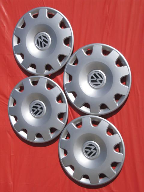 Vw 99-01 passat jetta 15" hub cap set of  wheel covers hubcaps new factory blems