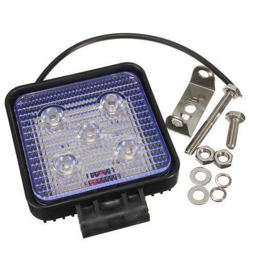 5w car truck suv 5 led work light spot beam white lamp dc 12v-30v