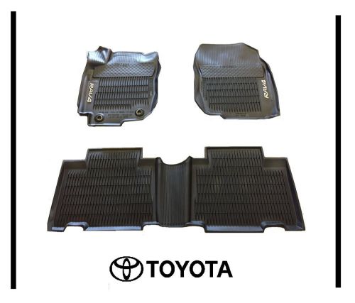 2013 2014 2015 2016 toyota rav4 floor liners all weather mat set