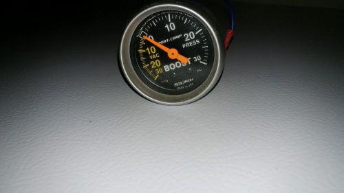 Autometer boost gauge