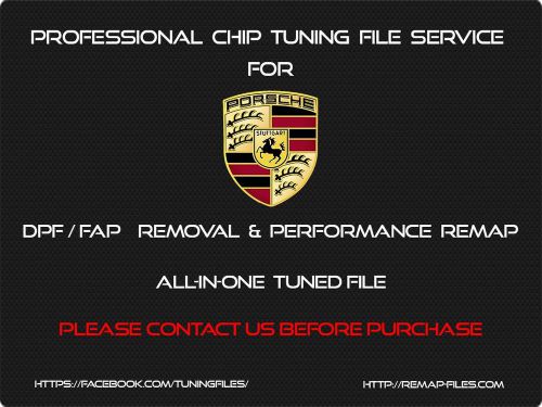 Remap files for porsche