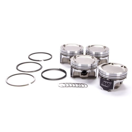 Wiseco k651m865 piston kit genesis turbo 4b11 theta 2 2.0 l 16v 86mm 9.25:1