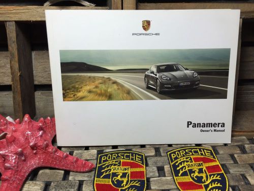 2013 porsche panamera owners manual (nos) (buy oem new) 4 s 4s gts turbo turbo s