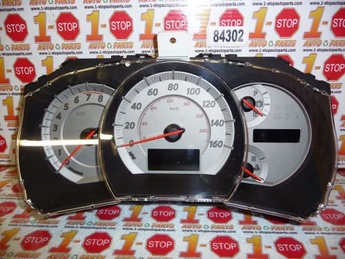 09 nissan murano at speedometer instrument cluster oem