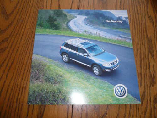 2004 vw touareg sales brochure