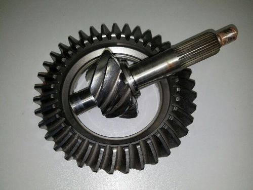 Nascar ring &amp; pinion xtrac 9&#034; ford 3.70 lightweight polished &amp; backcut