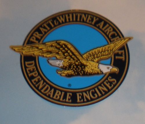 Pratt &amp; whitney aircraft engine decal aviation dec-0106