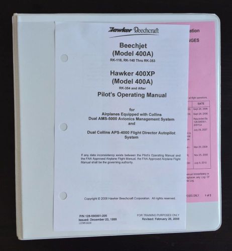 Hawker 400xp pilot operating manual