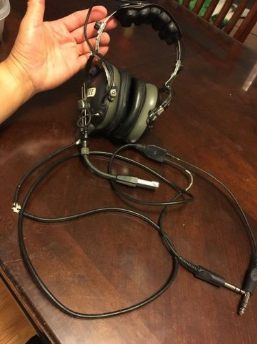 Pilot avionics pilot pa 11-60 headphones aviation headset w/pa-1 microphone 1160