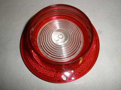 Vintage nors back up light lens 63 chevrolet bel air &amp; biscayne 5954195 6302 usa