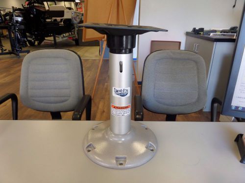 Swivl-eze seat pedestal with locking base