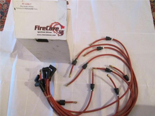 Max wedge factory fit firecore 250 7mm ignition wires  ff-1206.7 orange