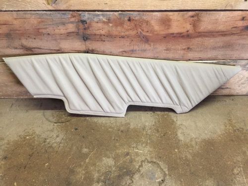 95-1999 mercedes-benz w140 ~ right side rear door panel  insert~ oem part - tan