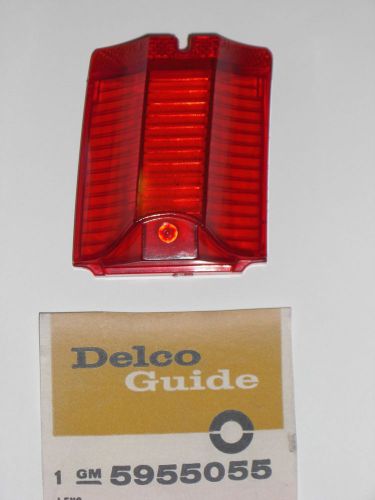 64 el camino  tail light lens early nos gm # 5955055