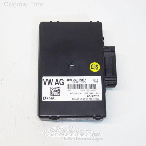 Gateway control unit audi a8 4h 11.09- 4h0907468f 4h0907468c