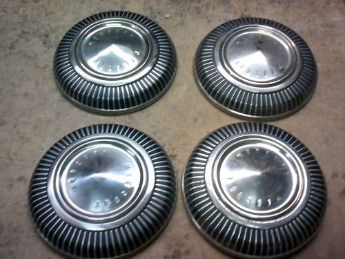 62 63 64 mercury 10 1/2&#034;  dog dish poverty hubcap hub cap rat rod scta