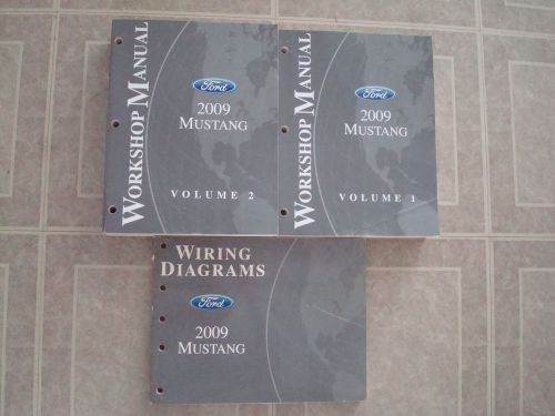 2008/2009 ford mustang cobra gt shelby service mach work shop repair manual book