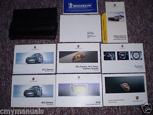 2008 porsche 911 carrera car owners manual books navigation guide case all model