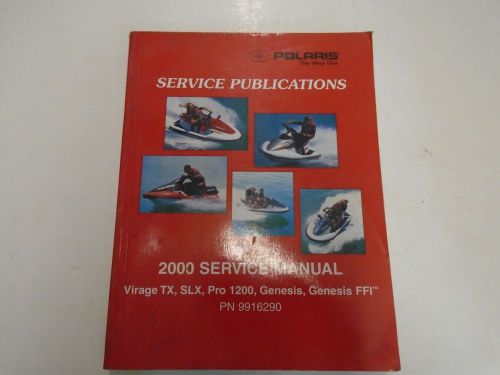 2000 polaris watecraft virage tx slx pro 1200 genesis ffi service repair manual