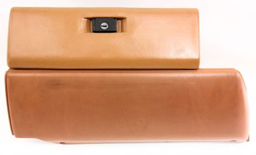 Brown glovebox 81-84 vw rabbit gti mk1 glove box - genuine - 175 857 101 a