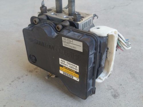 2002-2003 toyota sienna abs pump and module 89541-08040