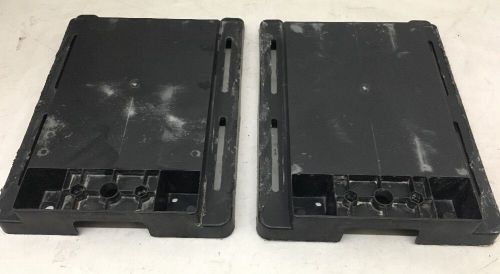 2014 polaris rzr 900 oem plastic seat bases mounts. modified (pair).