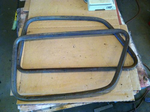 47-50 chevy pickup inside interior door garnish moldings window surround frames