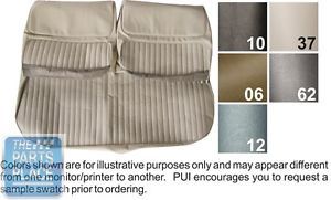 68 skylark / gs 400 / gs 350 buckskin bench no armrest seat cover coupe rear pui