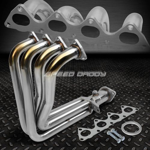 4-1 burnt pipe racing manifold header/exhaust 94-01 integra gsr/type-r/db dc b18