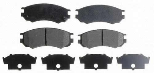 Raybestos sgd549c brake pad or shoe, front-service grade brake pad