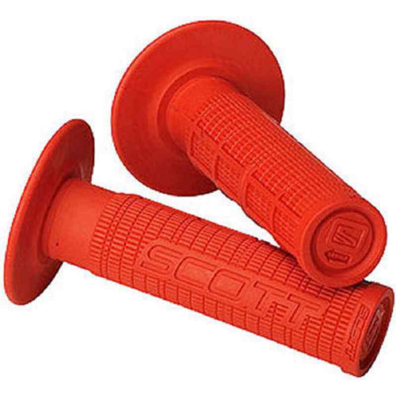 Scott mx2 handlebar grips for ktm sx exc mxc sxf xcw red