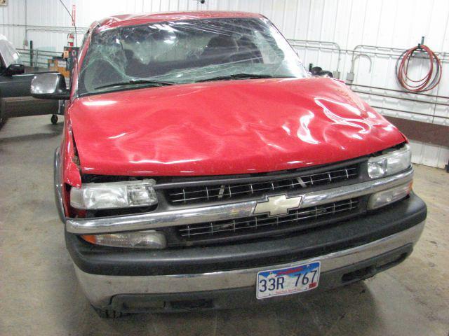 2000 chevy silverado 1500 pickup rear seat belt & retractor only lh driver gray