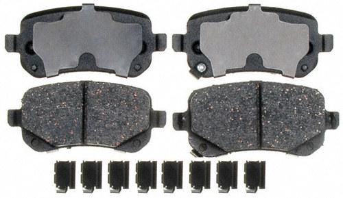 Acdelco durastop 17d1326ch brake pad or shoe, rear-ceramic brake pad