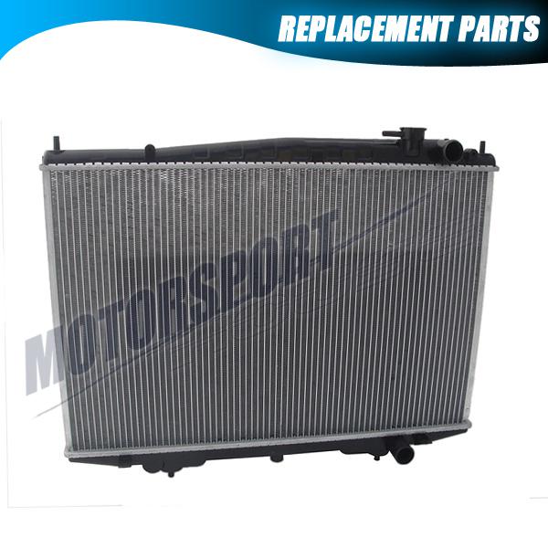 98-04 nissan frontier 00-04 xterra 2.4l l4 3.3l v6 m/t radiator w/o supercharger