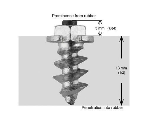 Igrip ss-15 series shoulder screw studs 15mm 200-pack