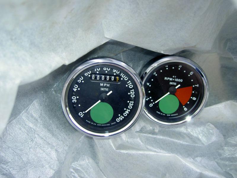 Smiths 1968-70 norton commando 150mph speedometer & 9000rpm tachometer rebuilt!