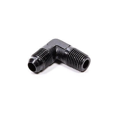 Fragola 90 deg adapter fitting #4 x 1/8 mpt black 482204-bl