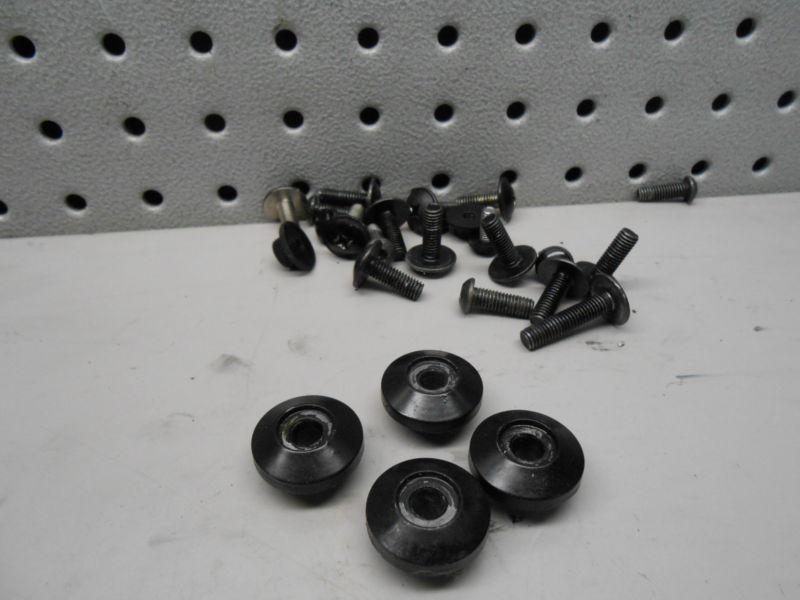 K76 kawasaki ex250 ex ninja 250 250r 1999 fairing bodywork fasteners