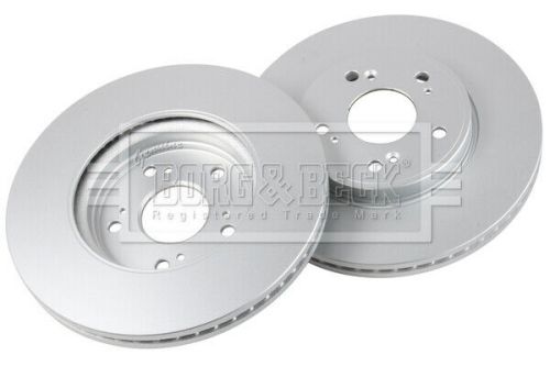 2x brake discs pair vented front 292mm bbd6318 borg &amp; beck set 452513n0g00 new