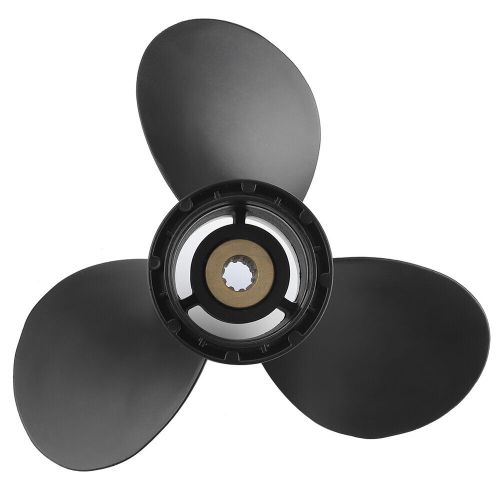 Propeller for 9.9-15hp aluminum alloy outboard propeller 10 spline tooth