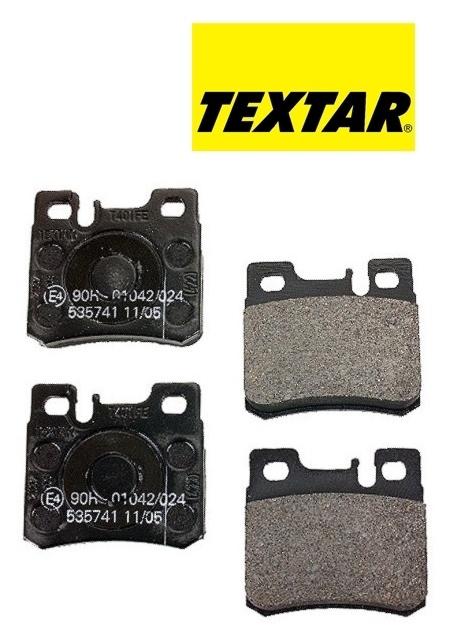 Textar premium rear disc brake pads set 21197150 d525t