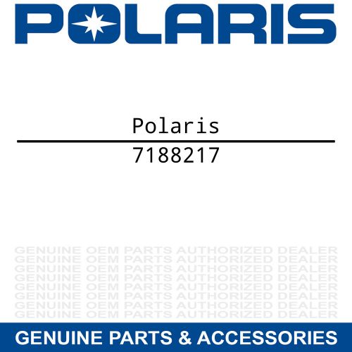 Genuine oem polaris part 7188217 decal-side panel,upper,rh