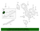 Genuine nissan titan armada nv 5.6 outer valve cover seal 13276-ez30a