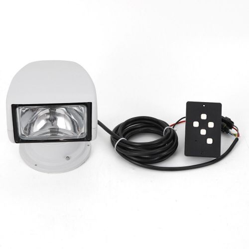 360° remote control spotlight for boat truck car marine searchlight 12v 100w usa