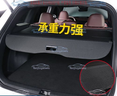 Carbon color rear trunk retractable cargo cover for honda passport 2019-2025