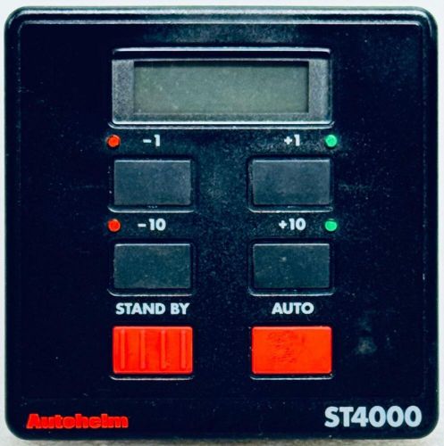 Autohelm st4000 raymarine  autopilot control head