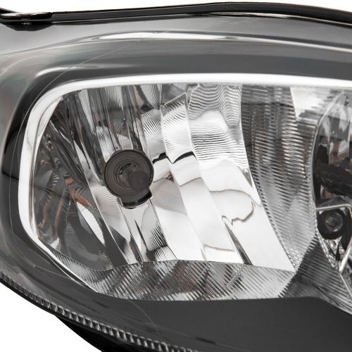 Halogen headlight for ford fiesta s se 2014-2017 headlamp right passenger side