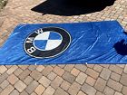 Fahnen-herold bmw flag 1980s large dealership bmw flag 12x5 ft.