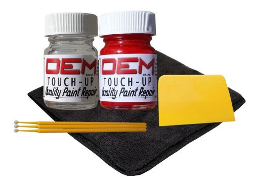 Touch-up paint-deluxe kit-wa301n-monterey red for 2005-2013 c6 corvette