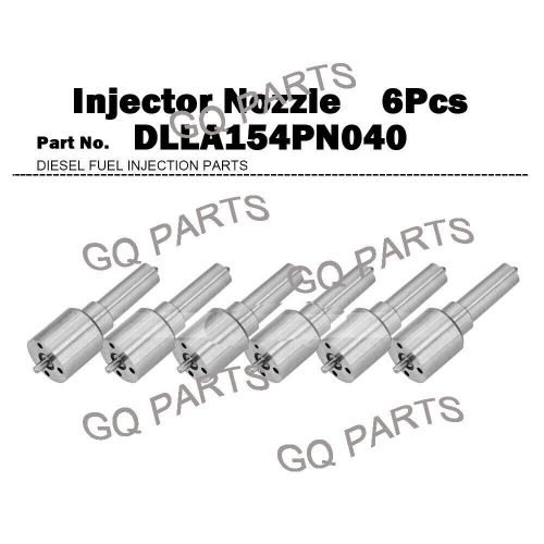 Dlla154pn040 6pcs fuel injector nozzle for isuzu forward 4bg1 4bg1t 6bg1 6bg1t